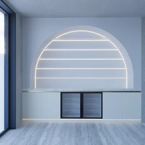 Pymble — detail of the completed interior